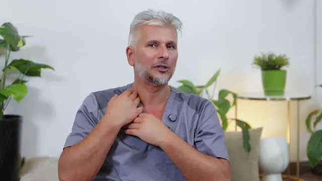 Décolleté and chest drainage technique from the course